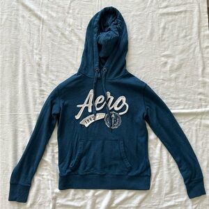 Women’s Aeropostale Blue Hoodie Sweater